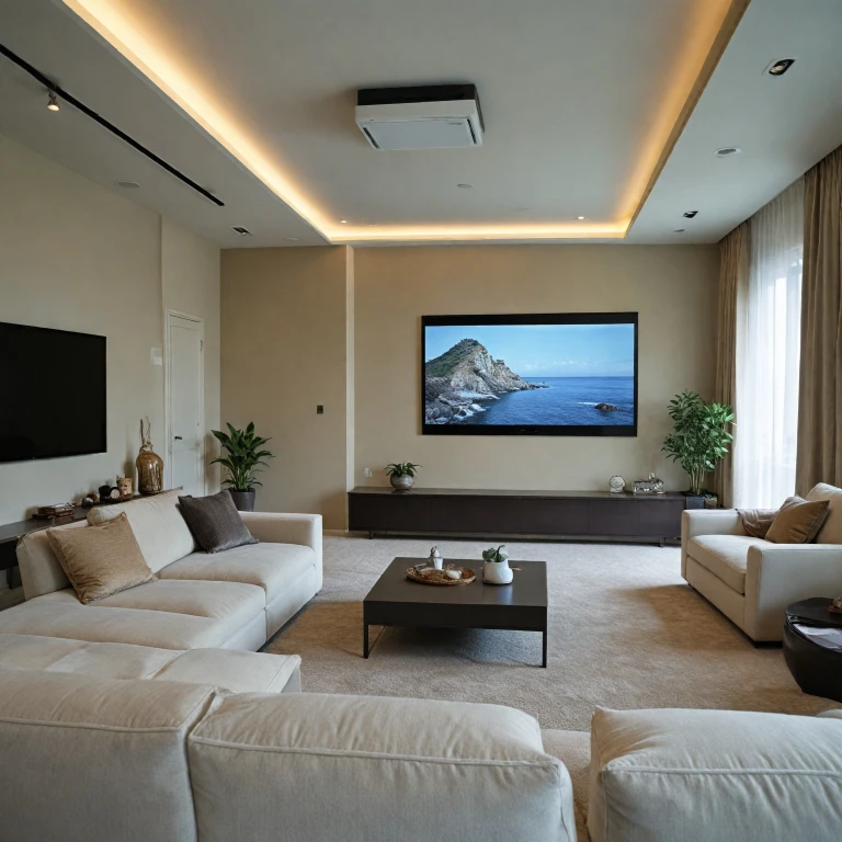 The Art of Integrating a Concealed Projector Screen