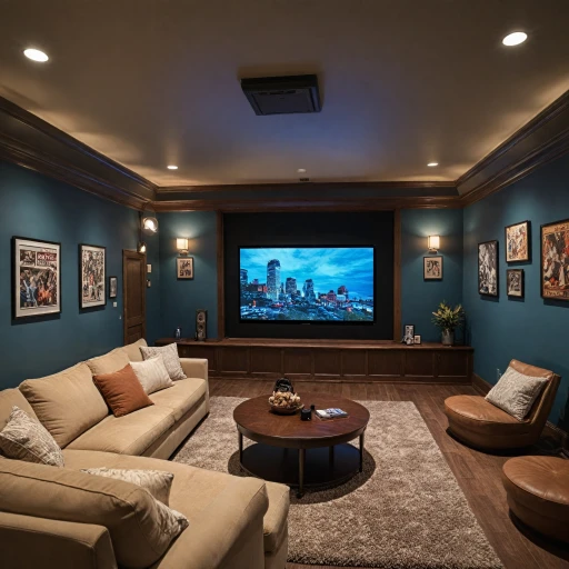 Enhancing Your Home Theater with a Ceiling-Mounted Projector and Screen