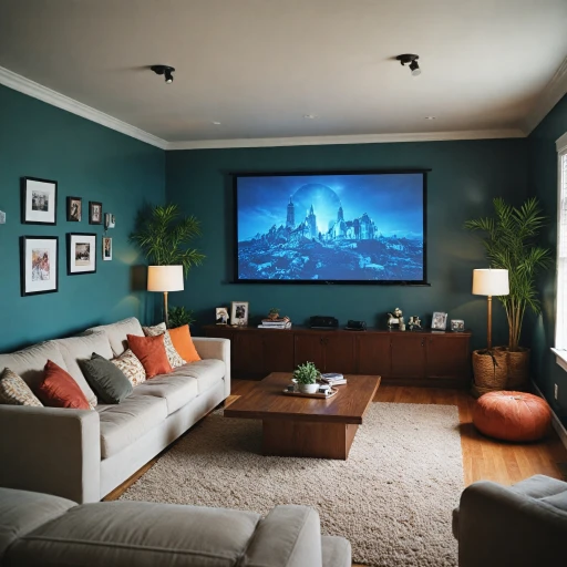 Enhancing Your Viewing Experience: Projecting Directly from the Wall