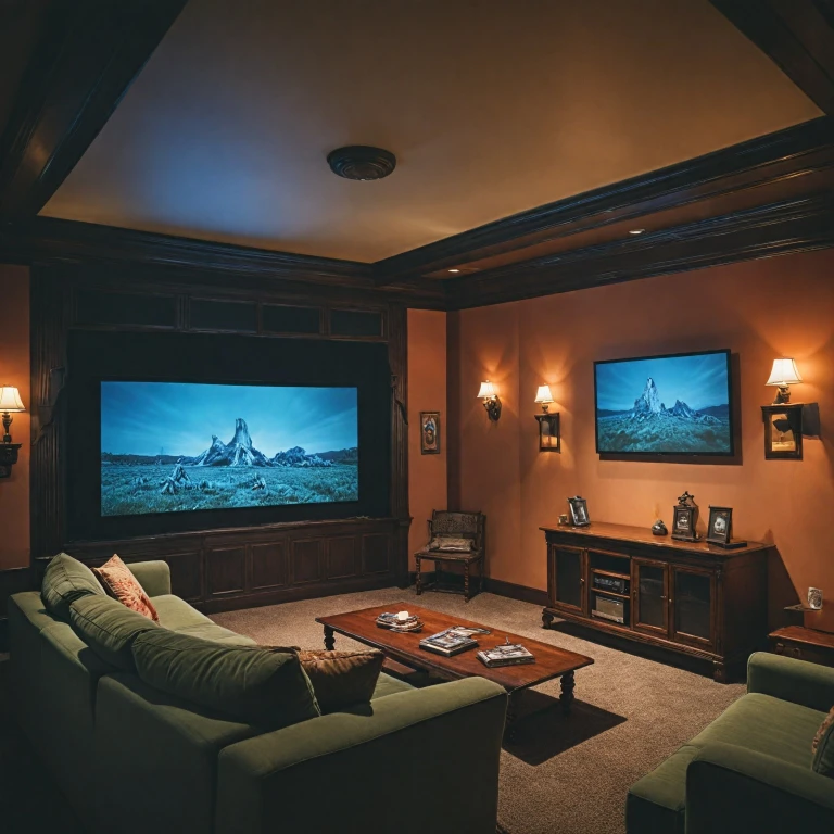 Enhancing Your Home Theater Experience with a Rear Projection Setup